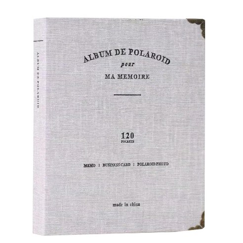 리들베이직 폴라로이드 앨범 17 x 3 x 21.5 cm, 멜란지, 20매