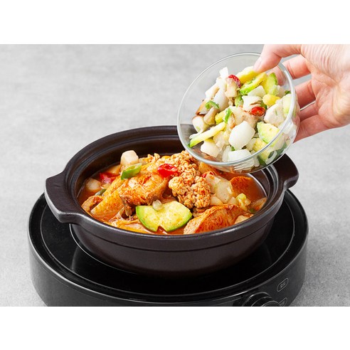 친정엄마꾸러미 뚝딱! 고추가 들어간 찌개용 채소 (냉동), 500g, 1개