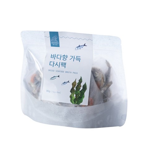 든든바다 바다향 가득 다시팩 6p, 90g, 1개