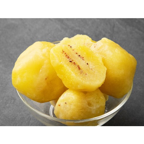 폭신하고 달콤한 냉동 골드키위로 다양한 요리와 디저트에 상쾌함과 달콤함을 더하세요.