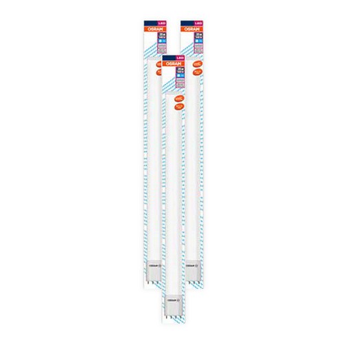오스람 LED형광등 Bar Type 25W 플라스틱커버 DLXLED25W 3p, 주광색, 3개