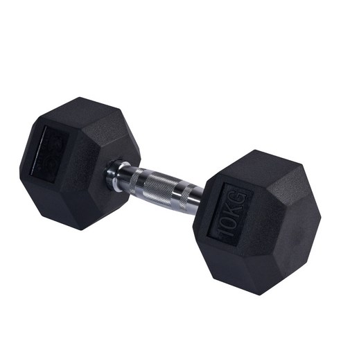 에르고기어 고무 육각아령, 10kg