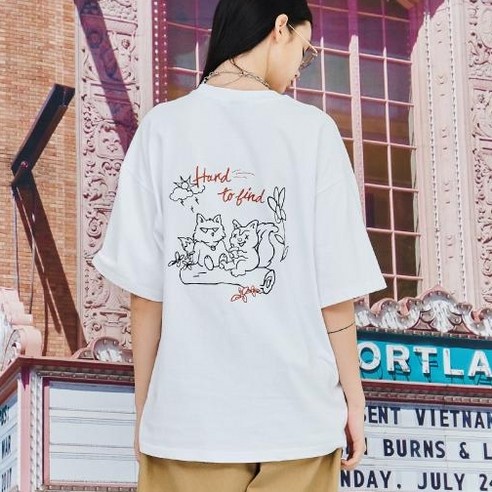 【CPGN STUDIO】Find Acorn Embroidery Short Sleeve T-shirt MUSINSA | CPGN STUDIO [16S] FIND ACORN EMBROIDERED SHORT
