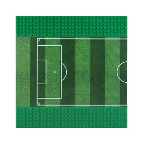 요고요 포인트 놀이판 블록 25.5 x 25.5 cm, 축구장, 1개