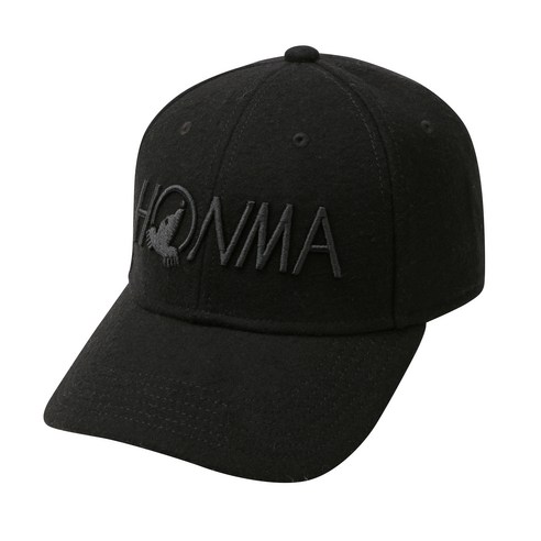 혼마골프 남성용 캡 골프모자 HMGQ017R004 700, BLACK