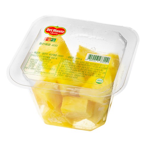 맛있는 파인애플의 편리한 향연: 델몬트 파인애플