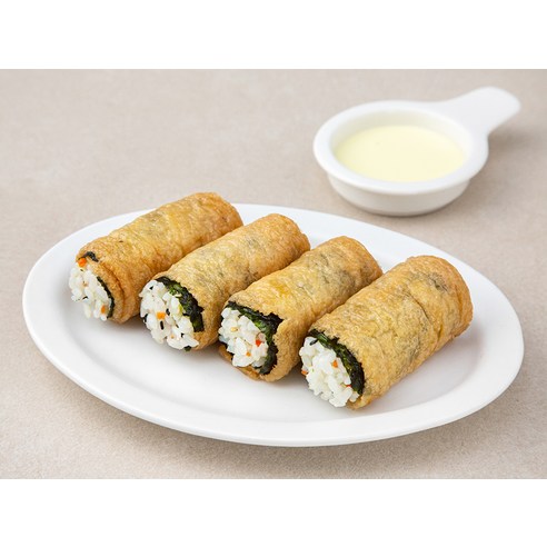 5분 만에 완성되는 고소한 롤유부초밥, 혼밥족 필수템!