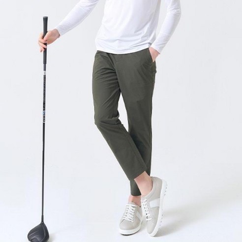 클리브랜드 남성용 골프 나일론혼방 롤업형 골프 바지 CGMPT223920