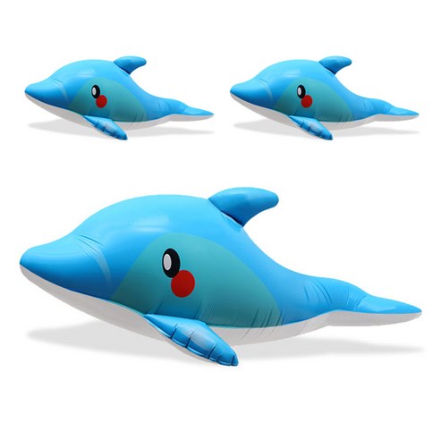 4D 입체 돌고래, 블루, 3개