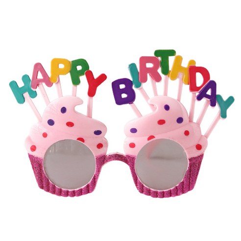 블링블링 생일 파티 안경, 1개, 1