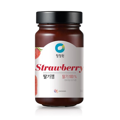 대상 청정원 딸기잼, 1개, 740g