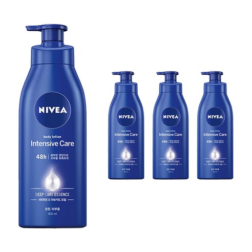 니베아 인텐시브 바디로션, 400ml, 4개