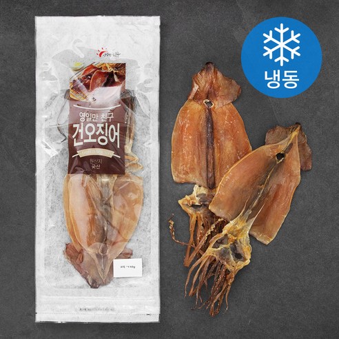 영일만친구 건오징어 3미 (냉동), 110g, 1개