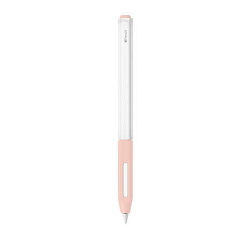 나우필 반투명 애플 펜슬 2세대 실리콘 케이스, 1개, 핑크