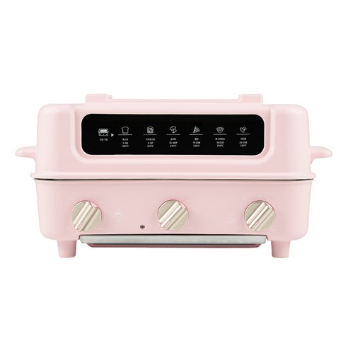 단미 접이식 양면 오븐 멀티쿠커 그릴, DA-MEK03(핑크)