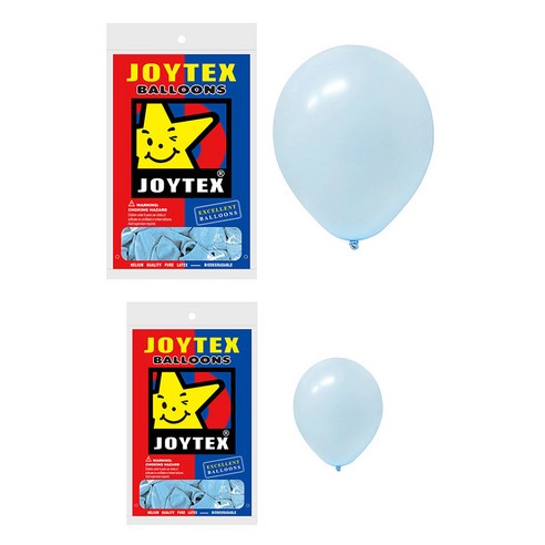 파티쇼 마카롱 풍선 30cm 100p + 15cm 100p 세트, 블루, 1세트