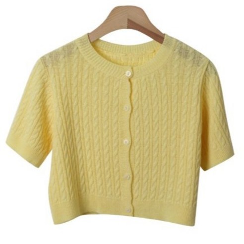 린다샵 여성용 브일데 꽈배기 니트 반팔 가디건 CD2027K27 Best Top3 린다샵 여성용 브일데 꽈배기 니트 반팔 가디건 CD2027K27 Best Top3