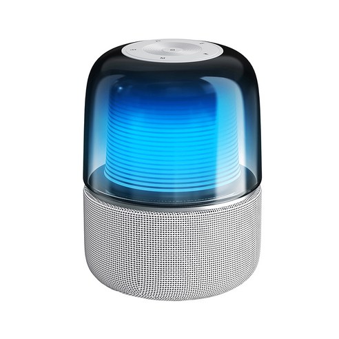 디알고 레인보우 LED 블루투스 스피커 BT7RGB, 화이트