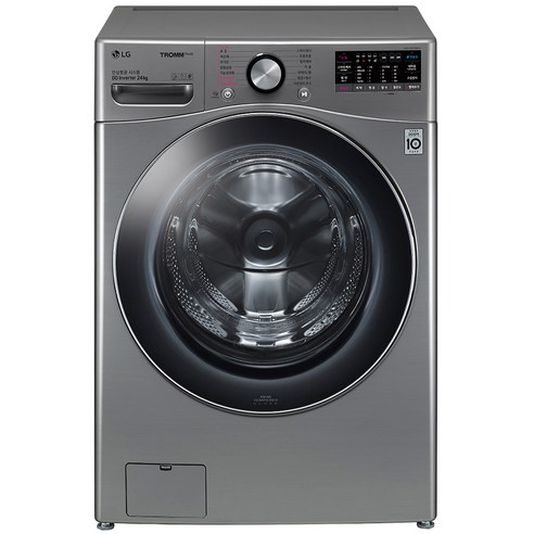 LG전자 트롬 드럼세탁기 24kg 방문설치, 모던 스테인리스, F24VDLD