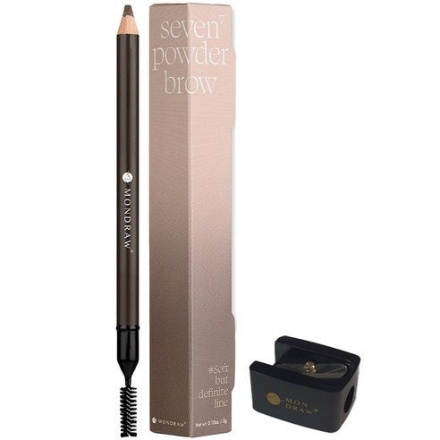 몬드로우 세븐 파우더 아이브로우 펜슬 3g, Cool Brown, 1개