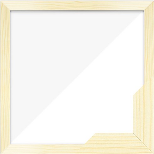 고급형 우드 슬림 미송 패브릭형 보석십자수액자 40 x 40 cm 40-40 F23, 1개