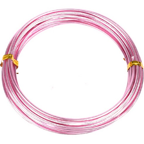 에나벨 연철 와이어 2.5mm, 20 핑크, 1개