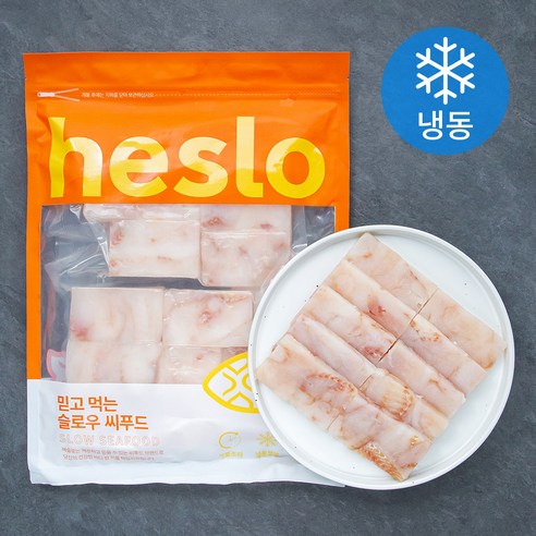 해슬로 선동네모명태살 전 / 까스용 사각절단 (냉동), 1kg, 2개