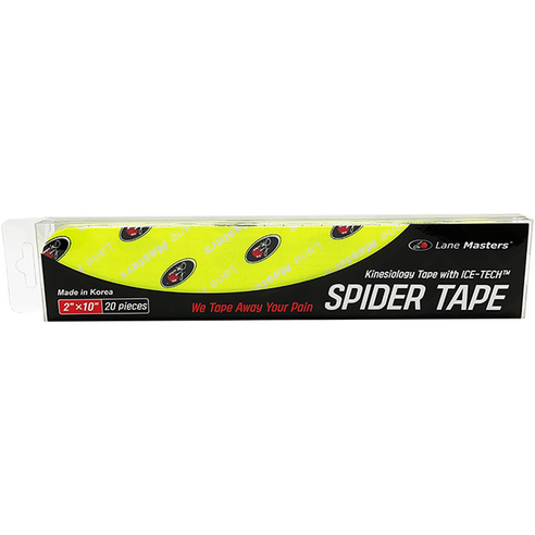레인마스터 SPIDER TAPE 프리컷 20개입, 옐로우