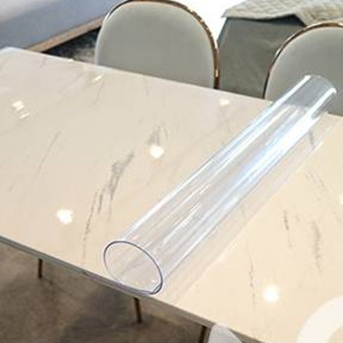 예피아 PVC 투명매트 모서리라운딩, 투명, 90cm x 100cm x 2mm, 1개