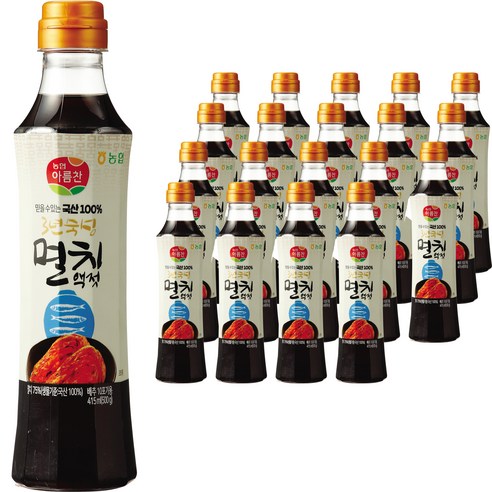 농협 아름찬 멸치 액젓 20p, 10kg, 1개