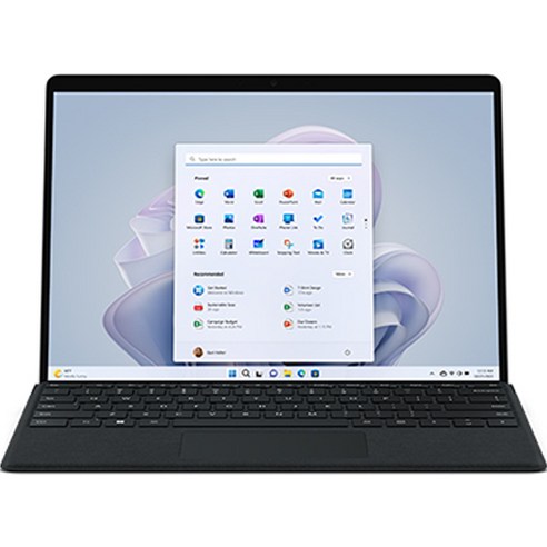 마이크로소프트 2022 서피스 프로9 노트북 13 + 키보드, 256GB, Platinum(노트북), Black(키보드), QI9-00015(노트북), 8XA-00017(키보드), 코어i5, WIN11 Home, 16GB