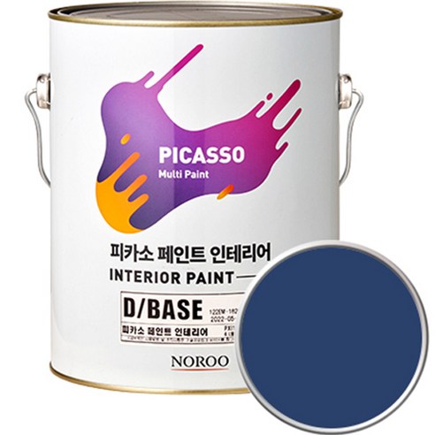 노루페인트 피카소 페인트 인테리어 4L, 세인트(DP4190), 1개
