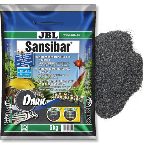 JBL 산시바 샌드 5kg, 다크, 1개