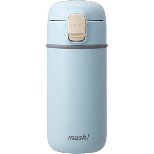 모슈 라떼 원터치 텀블러, 스카이, 450ml, 1개