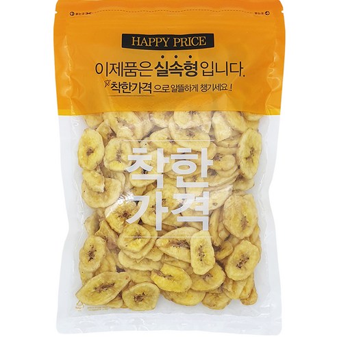 바나나칩, 1개, 400g