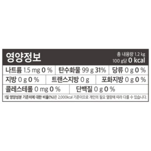 죄책감 없이 달콤함을! 스테비아 설탕으로 건강하게 즐기세요.