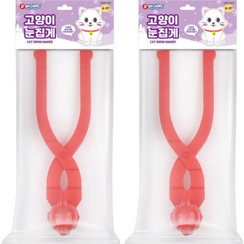 바니랜드 고양이 눈집게 A-07 2p, 2개