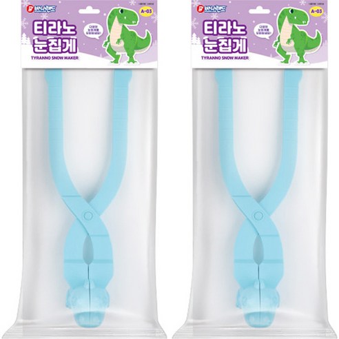 바니랜드 티라노 눈집게 A-03 2p, 2개