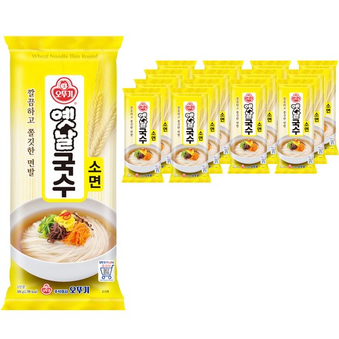 오뚜기옛날 국수 소면, 500g, 15개