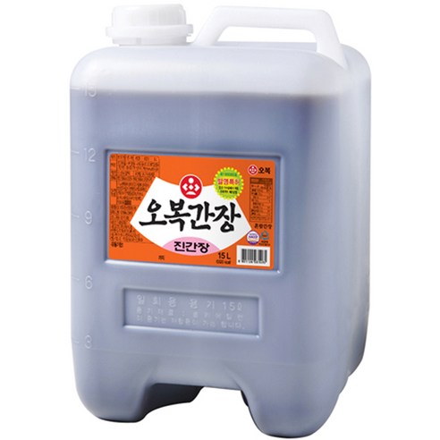 오복식품 진간장, 15L, 1개