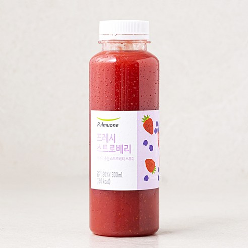 풀무원 프레시 스트로베리 스무디, 300ml, 2개