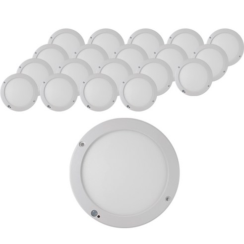 시그마엘이디 원형 LED 센서등 21W 20p, 주광색(백색), 1개