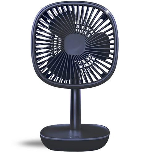 윈드피아 카이팬 무선 충전식 탁상용 선풍기 WF-KAI, 네이비