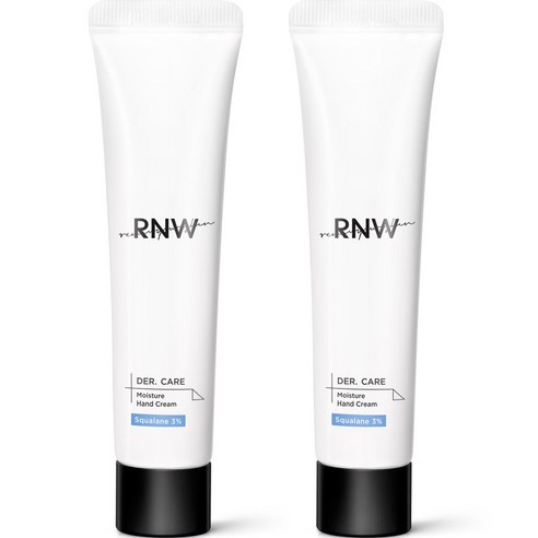 알엔더블유 고보습 더케어 모이스처 핸드크림 튜브 우디향, 35ml, 2개