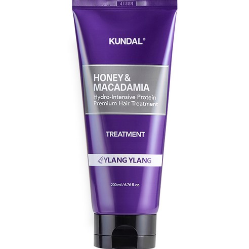 쿤달 허니 앤 마카다미아 헤어트리트먼트 일랑일랑향, 200ml, 1개