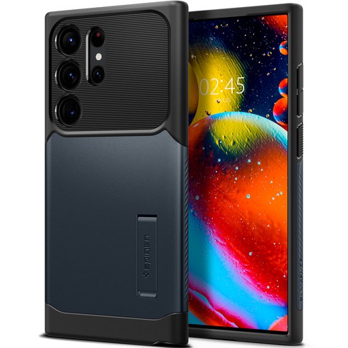 슈피겐 슬림아머 스탠드 거치대 휴대폰 케이스