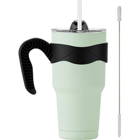 리본제이 스텐 진공 텀블러, 민트, 600ml