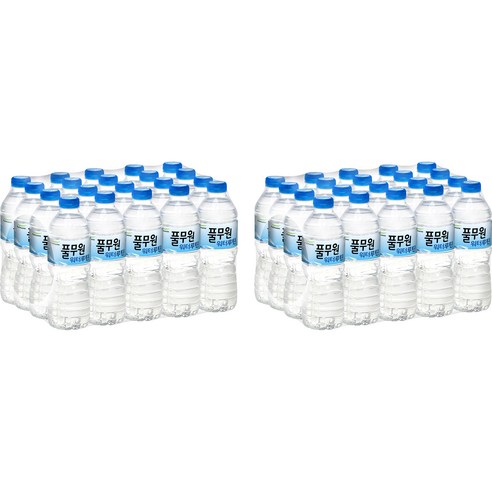 풀무원샘물 워터루틴, 500ml, 40개