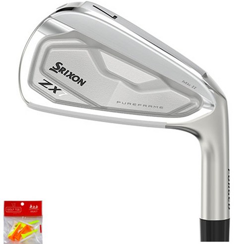 스릭슨 ZX7 마크2 스틸 아이언 NS950 7I + 마야골프티, 22도, S