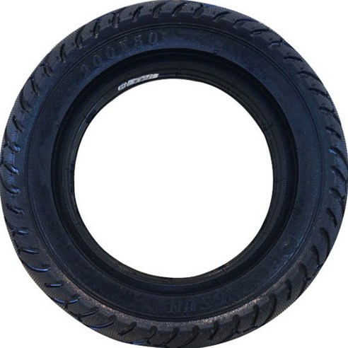 나노휠 NQ-01 뒷바퀴 타이어 200 x 200 x 50 mm AQ-36000-074, 1개, 블랙